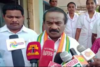 mp vasanthakumar inspect kanyakumari government hospital