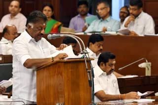 tamilnadu budget 2020: Finance commission report about tamilnadu state share