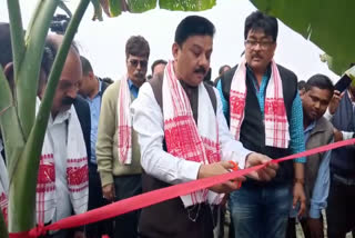 বৰপেটাত বেকী নৈৰ গৰাখহনীয়া প্ৰতিৰোধৰ কামৰ শুভাৰম্ভ ৰঞ্জিৎ দাসৰ