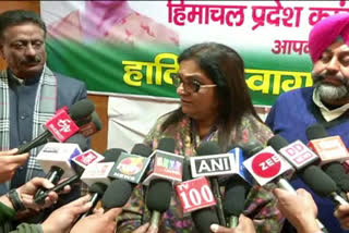 Himachal Congress incharge Rajni Patil statement on Executive