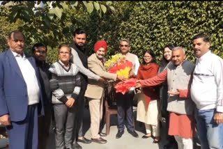 AAP MLA Kartar Singh Tanwar continues to receive congratulations after the victory on delhi election