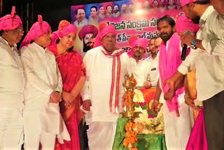 TELANGANA MINISTERS ATTENDED FOR SEVALAL JAYANTHI CELEBRATIONS