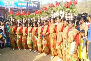 End of State Tribal Hijala Fair Festival in dumka