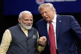 donald trump tweet on india visit