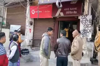 ATM machine theft in Govindpuri at delhi