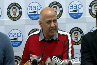 manish sisodia press conference