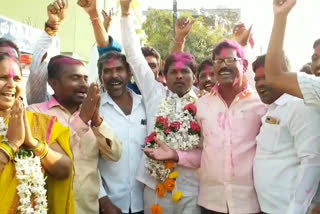 candidates-won-pacs-elections-and-celebrated-in-warangal-urban-district