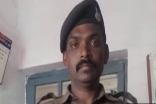 Police arrested a man walking around wearing a khaki uniform