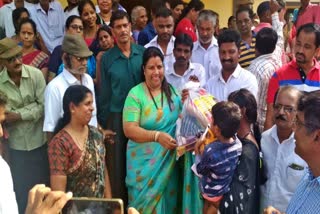 MLA Rupali Nayka visit