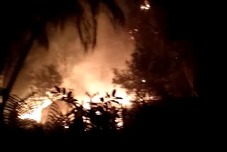 fire accident at billakurru village