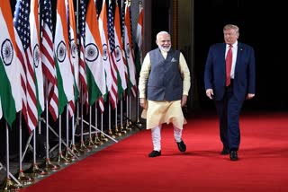 Trump visit, ட்ரம்ப்  மோடி