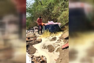 liquor destroyed in alandi