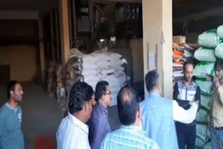 Food department's team conducted raids