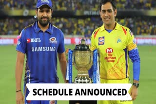 IPL 2020 schedule