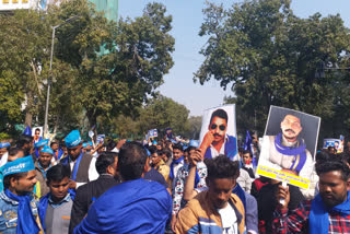 Bhim Army take out protest