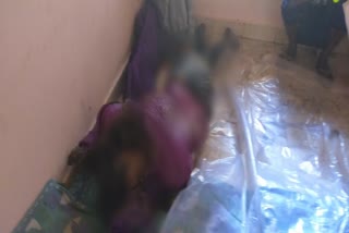 Woman dead body found in a closed room in raipur