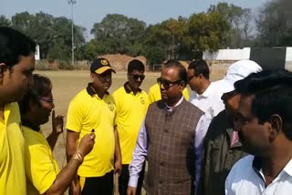 Press club organized cricket tournament in Dhanbad