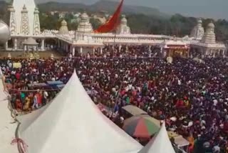 Devotees gathered in Ramraj temple Mahayagya in dhanbad