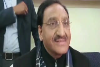 Union HRD Minister Ramesh Pokhriyal Nishank