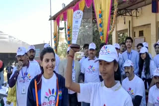 Jalore news, Run for Jalore, रन फॉर जालोर, rajasthan news, शूटर माहेश्वरी चौहान, घुड़ दौड़ का आयोजन