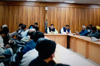 gopal rai meeting with AAP state leaders in delhi