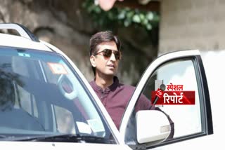 connection between Kejriwal and Kumar Vishwas cars being stolen in Special report Etv bharat