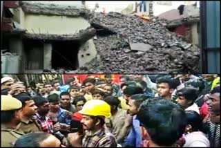 1 worker killed, 3 laborers injured in building collapse in delhi