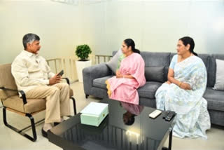 Jayasudha  meeting with Chandrababu