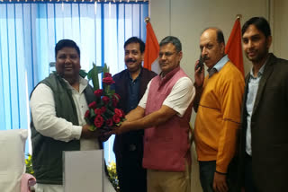 Imran Hussain take charge as minister at Delhi secretariat