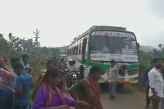 road accidnet at srikakulam dst one died