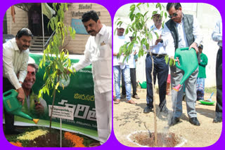 civil supply officers and metro md nvs reddy to celebrate KCR birthday with massive plantation drive in hyderabad