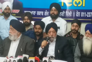 delhi akalidal press conference on journal house meeting