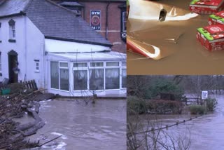 UK issues severe flood warnings; storm injures 9 in Germany