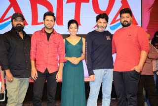 bheeshma movie pre release event: Thrivikram-is-my-torchberer-says-nitin