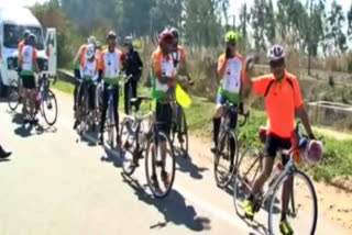 nri cycle ride to help poor