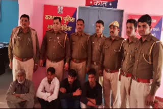 कंचनपुर थाना पुलिस, kanchanpur police, dholpur news