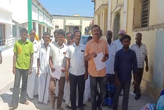 vadakku thangal people Petition to collector for opening a new ration shop which is not in use