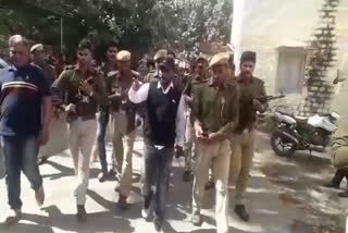 गैंगस्टर शिवराज सिंह कोर्ट में पेश, Gangster Shivraj Singh presented in court