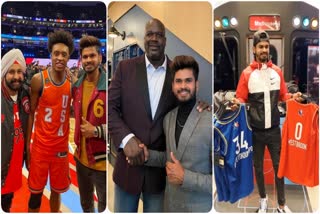 Shreyas Iyer attended NBA All-Star Game, ಶ್ರೇಯಸ್​ ಅಯ್ಯರ್ NBA