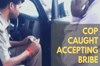 Video of UP cop accepting Rs 50 as bribe goes viral; suspended by SP