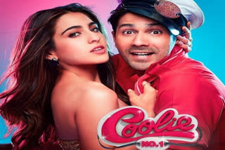 Varun shares glimpse from shooting of Coolie No 1