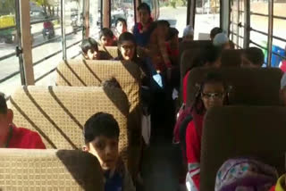 chandigarh administration checked school buses