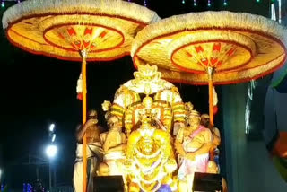 kalyana venkateshwaraswamy brahmostavalu at srinivasamangapuram