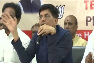 piyush goyal slams congress