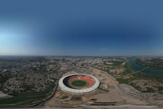 Motera Stadium's stunning aerial view