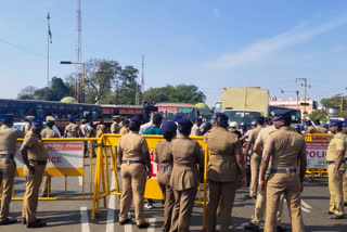 Muslims protest against CAA in chennai