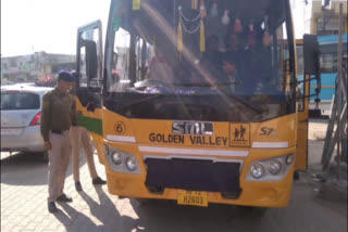 school buses checked by baddi police