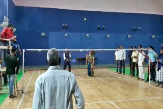 State level badminton tournament inaugurated in Rajnandgaon