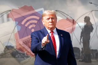 J&K  VPN  Kashmir  social media  Internet  internet ban in kashmir  trump  trump visit  ട്രംപിന്‍റെ സന്ദർശനം സമാധാനപരമാകുമെന്ന് പ്രതീക്ഷിക്കുന്നു  ജമ്മു കശ്‌മീർ ഡിജിപി