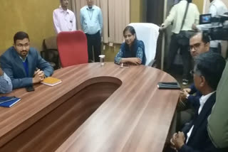 Commissioner Kalpana Shrivastava took charge of the administrator